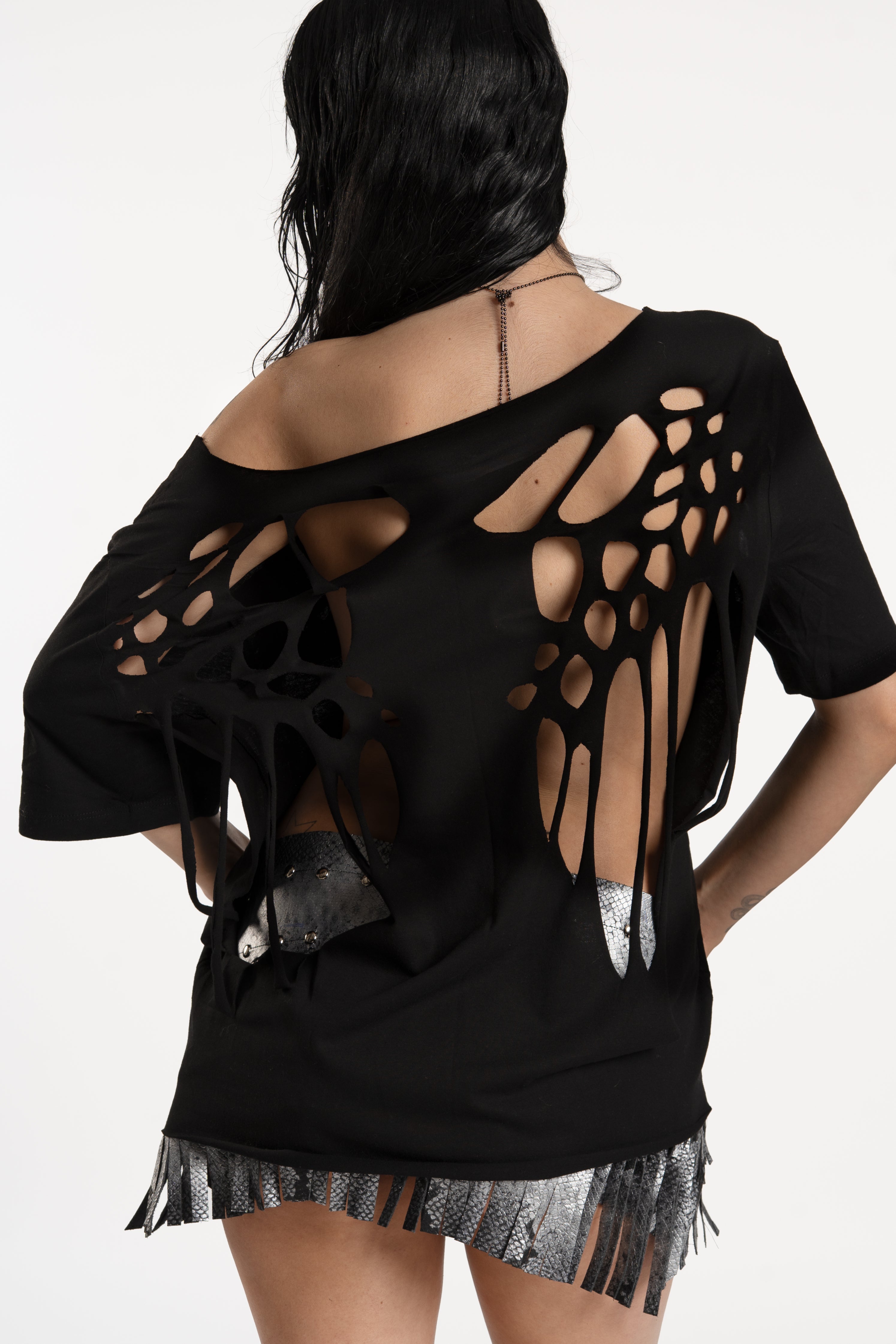 Dollz Love Money Black Zebra Top ☆